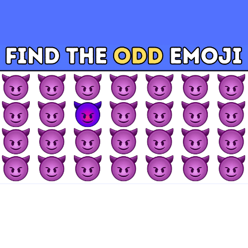 Find The ODD Emoji Quiz
