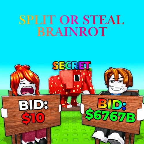 Split or Steal Brainrot cover