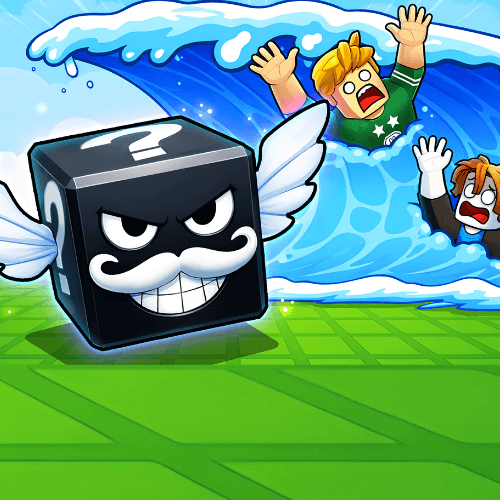 Tsunami Escape For Lucky Blocks